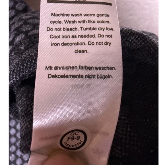 Smartwool Base Layer 250 Merino Wool Thermal Womens Medium Black Grey Dot Crew - Picture 7 of 7